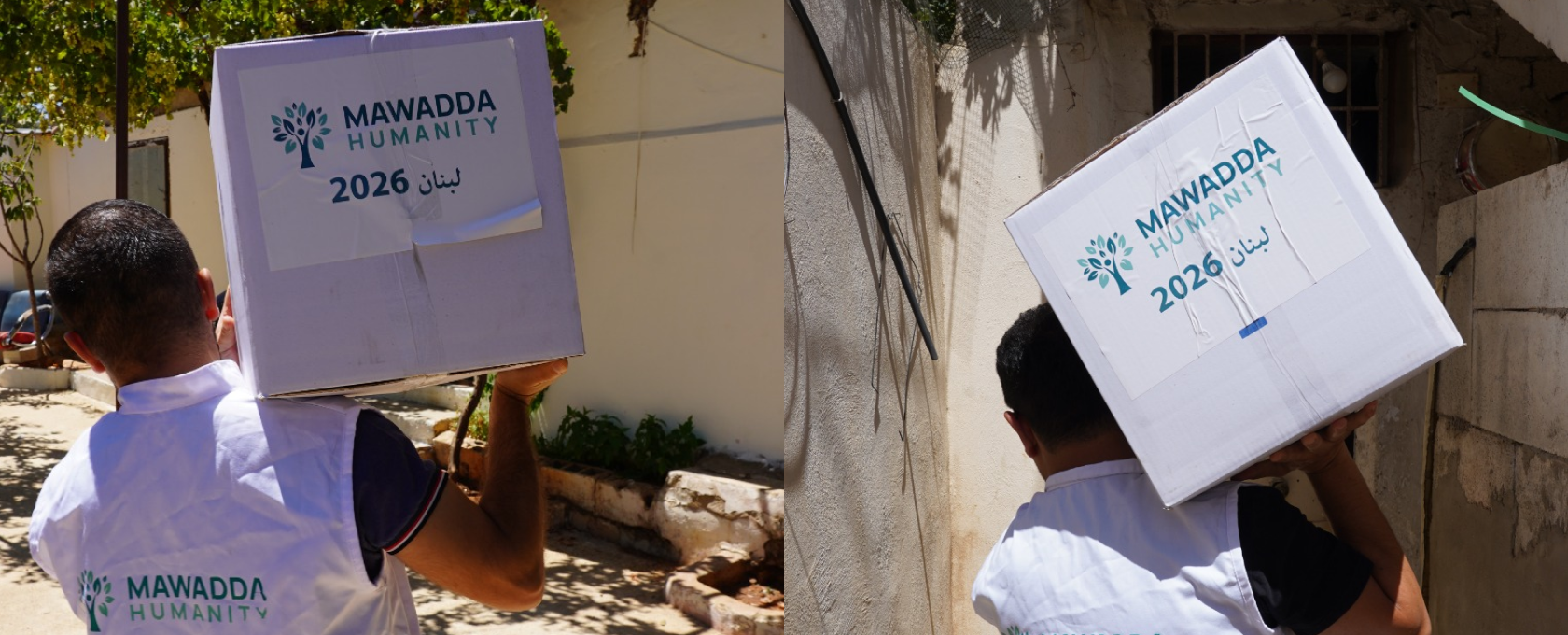 Colis alimentaires pour les réfugiés palestiniens - Liban